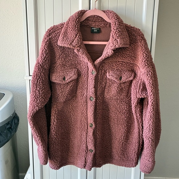 32 Degrees Jackets & Blazers - 32 degree Heat Pink Sherpa Jacket women’s size M/L